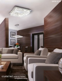 Crystal LED Crystal Ceiling Lights Mantra Fusion Flush Crystal Fittings Crystal LED Crystal Ceiling Lights Mantra Fusion Flush Crystal Fittings